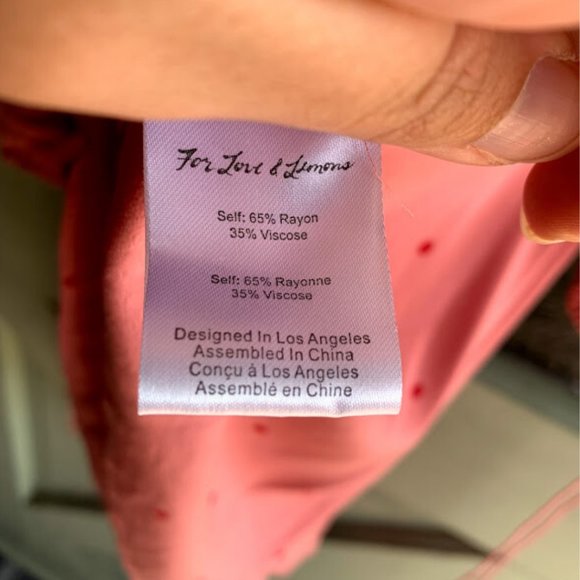 Brand New For Love & Lemons Rosie Mini Dress - Picture 3 of 4